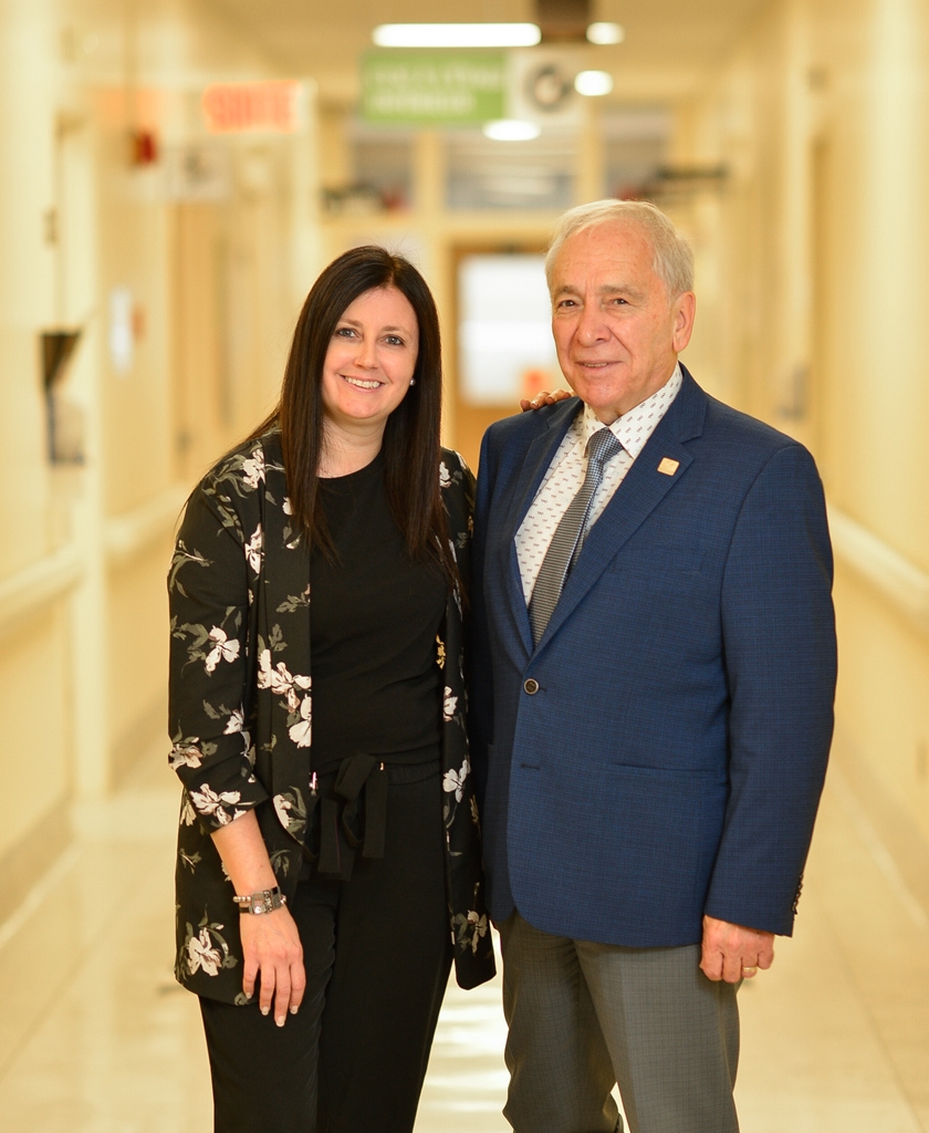 Maryse Pelletier et Dr Gaétan Lévesque